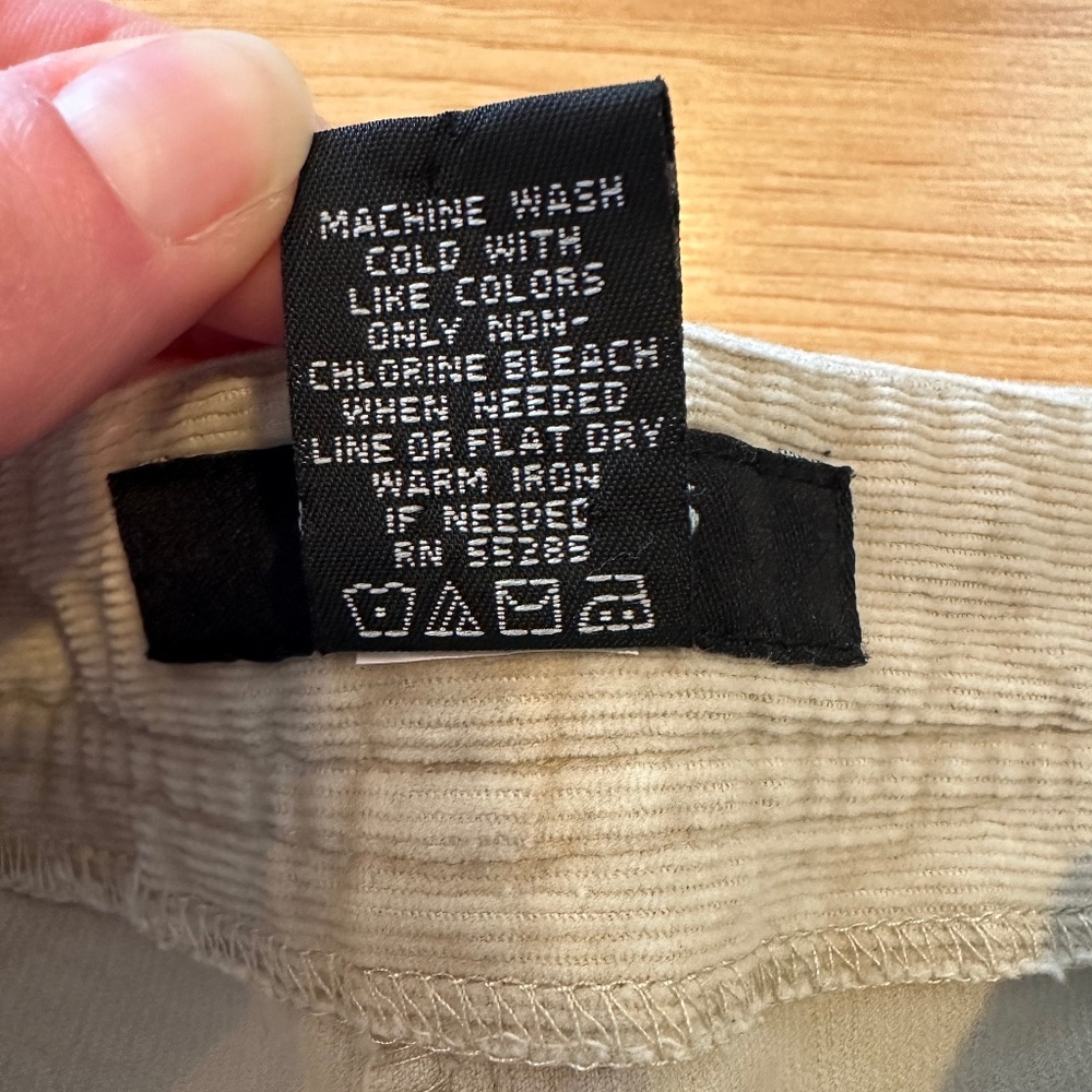 Express Stretch Corduroy Pants - Wide Leg - 7/8R - Picture 7 of 16